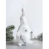 Mondex GNOME figūrėlė žvakė 8x15cm parafino balta
