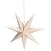 Mondex Christmas Gifts GWIAZDA DEKORACYJNA PAPIEROWA 45CM CHAMPAGNE