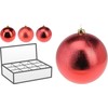 Mondex KALĖDINIS KAMUOLYS 18 CM RAUDONAS 3 RŪŠYS