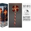 Mondex 4 LED kalėdinių lempučių rinkinys, 62 cm