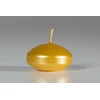 Mondex Komplet 12szt świec pływających PASTYLKI spalva auksinė 4,8x2,8cm
