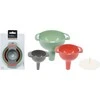 Mondex Keuken Trechter ir Sijojimo Rinkinys 10/8/6 cm