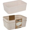 Storage Solutions Plastikiniai laikymo krepšeliai, 19 x 13,5 x 6 cm, 2 vnt.