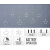 Mondex KURTYNA LED 120X60 CM ŠILTA BALTA