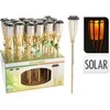 Mondex LAMPA SOLARNA NATURALNY BAMBUS 65CMBOHO