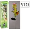 Mondex Lampa solarna ogrodowa su polipropylenu i metalu 12x8x68 cm