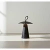 Home Styling Collection Metalinis stalinis šviestuvas, LED grybas, 15 x 17 cm