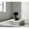 Home Styling Collection Juoda metalinė LED stalinė lemputė be laido 20,5 cm