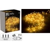 Mondex LAMPKI CLUSTER NA SREBRNYM DRUCIKU 960 LED CIEPŁA BALTA
