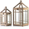 Mondex LOKKE Komplet 2 Latarni XL:26x26x55 cm L:19x19x42 cm