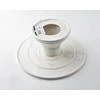 Affek Design Tortinė ant kojelės iš porceliano 25xh11cm, "Louise" , pilka