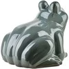 Mondex MAVE Mėlynas Figura żaba keramikinė 27x26x20,5 cm