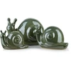 Mondex Keraminė sraigės figūrėlė 19x11x11cm