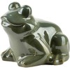 Mondex MAVE Žalias Figura żaba keramikinė 16x15,5x13 cm