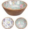 Mondex Miska su drewna mango 15x15x5 cm 2 wzory