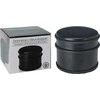 Excellent Houseware Stoperis durims, juodas, 9 cm