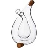 Excellent Houseware „Mondex Since 1986 PETER“ buteliai alyvuogių aliejui (350 ml), actui (75 ml), 10 x 10 x 16 cm