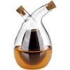 Excellent Houseware „Mondex Since 1986 PETER“ buteliai alyvuogių aliejui (350 ml), actui (75 ml), 10 x 10 x 16 cm