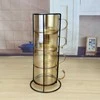 Mondex Since 1986 PETER HONEY Komplet 4 filiżanek na stojaku 350ml 12,5x12,5x27 cm