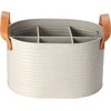 Home Styling Collection Butelių dėžė Metalinė Pilka 6 buteliams