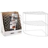 Storage Solutions Storage Solution Virtuvės Lentyna 23x23x21,5 cm - Kampinė, Metalinė, Pilka