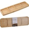 Mondex Excellent Houseware Taca talerz do serwowania bambusowy 33x10 cm universalus