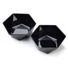 Affek Design RALPH Juodas 2 dubenėlių rinkinys 15,5x17x7 cm 750 ml