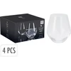 Mondex Rinkinys 4 SZKLANEK DO WODY 400 ML