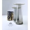 Mondeks Mondex SERENITE vaza su apvadu, 13,5x13,5x20 cm, rutulys
