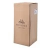 Mondeks Mondex SERENITE Wazon su kołnierzem 14,5x14,5x25 cm permatomas