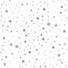 Mondex Serwetki 3-PLY 33X33CM SREBRNE GWIAZDKINA BIAŁYM TLE 20szt