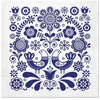 Mondex Serwetki 33x33 Folk mėlyna 20szt