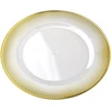 Mondex Since 1986 BLANCHE CLEAR Apatinė dekoratyvinė detalė su auksu 33x1,5 cm