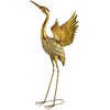 Mondex Since 1986 CEDRIC Metalinė figūra HERON 45.5x38x95m išskleidę sparnus