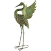 Mondex Since 1986 CEDRIC Metalinė figūrėlė HERON 45x36x85xm išskleidę sparnus