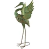 Mondex Since 1986 CEDRIC Metalinė figūrėlė HERON 30x18x84cm išskleidę sparnus