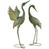 Mondex Since 1986 CEDRIC Metalinė figūrėlė HERON 45.5x38x95cm išskleidę sparnus