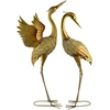 Mondex Since 1986 CEDRIC Metalinė figūra HERON 45.5x38x95m išskleidę sparnus