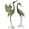 Mondex Since 1986 CEDRIC Metalinė figūrėlė HERON 45.5x38x95cm išskleidę sparnus