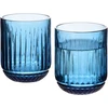Mondex Since 1986 ELISE Mėlynas 4 stiklinių rinkinys 260 ml 7,5 x 7,5 x 9,4 cm