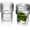 Mondex Since 1986 ELLA STRIPES 4 stiklinių rinkinys 320 ml iš boro silikatinio stiklo 8x7x9,7 cm