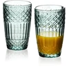 Mondex Since 1986 ELLA Žalias Komplet 4 szklanek 370ml370ml 8x6x12 cm