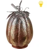 Mondex Since 1986 HAZEL Figura dynia metalo sp. LED 22x22x37cm 2x3AAA