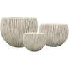 Mondex Since 1986 HEVRA Komplet 3 osłonek 53x53x45/40x40x33,5/29x29x27cm