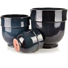 Mondex Since 1986 HEVRA Komplet 3 osłonek ceramicznych 43x43x44cm, 34x34x35cm, 24x24x25cm