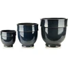 Mondex Since 1986 HEVRA Komplet 3 osłonek ceramicznych 43x43x44cm, 34x34x35cm, 24x24x25cm