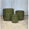 Mondex Since 1986 HEVRA Komplet 3 osłonek ceramicznych43x43x44cm, 34x34x35cm, 24x24x25cm