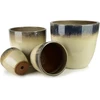 Mondex Since 1986 HEVRA Komplet 4 osłonek ceramicznych44x44x42cm 35x35x34cm 27x27x26cm 20x20x20cm