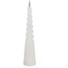 „Mondex Since 1986 IDALIA“ LED žvakė 5 x 25 cm kūgio formos