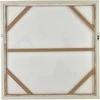 Mondex Since 1986 INGA 2 paveikslų rinkinys 60x60cm baltos gėlės